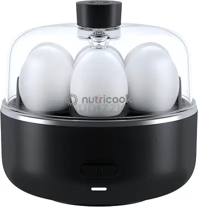 Nutricook Electric Egg Cooker - 7 Egg Capacity, Compact Steamer