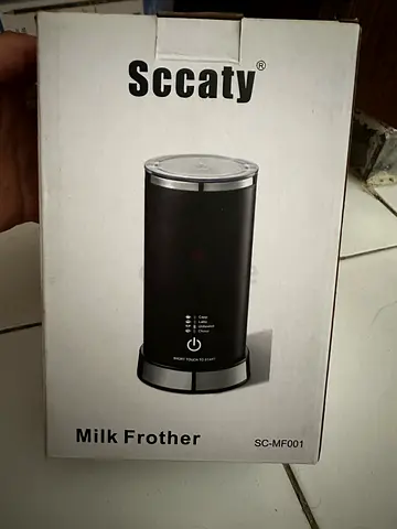 Sceaty Electric Milk Frother - Compact Milk Frother (SC-MF001) - New in Box