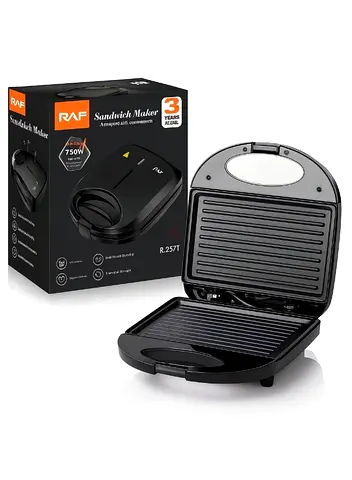 Raf 750w 3 in 1 sandwich maker