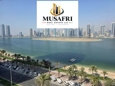 Sea view Flat 2Bhk With 3washroom Prime Location Al Khan Sharjah