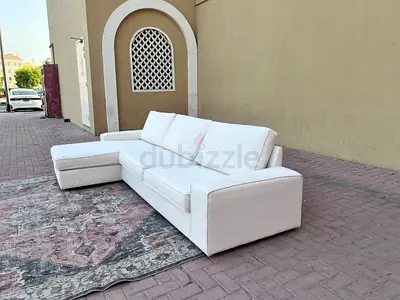 Kivik l Shape sofa beige