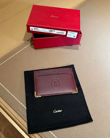 Authentic Cartier card holder, must be new.