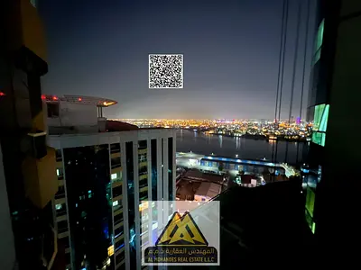 Own a one-bedroom apartment for resale in the Orient Towers in Ajman at a special price