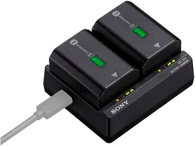 Camera battery charger