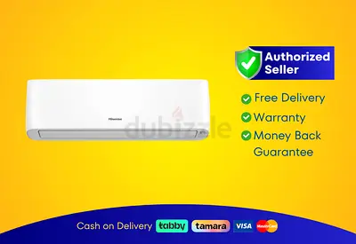 Hisense 3 Ton Rotary T3 Split Air Conditioner | Brand New |  Warranty | FREE  Delivery
