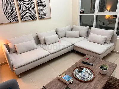 Perfect Like new Condition Ikea Sodhremn Corner Sofa Beige
