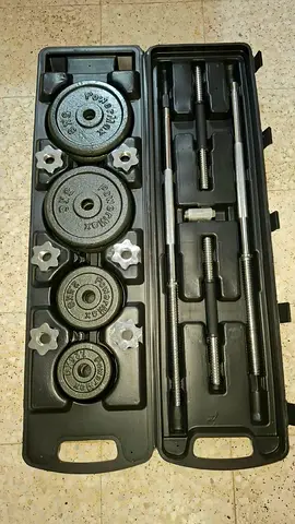 50kg dumbbells set good condition