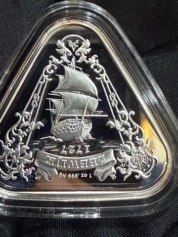 2021 Australia Zeewijk 1 Ounce Premium Silver