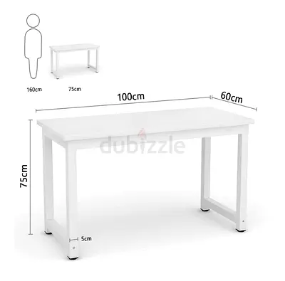 Modern White Minimalist Desk