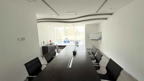 CHEAPEST BIG SIZE FULLY FITTED OFFICE WITH PARTITIONS OFFICE FOR RENT IN FORTUNE TOWER JLT NEAR MET