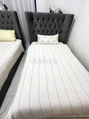 2 beds 1 for 500 - Grey