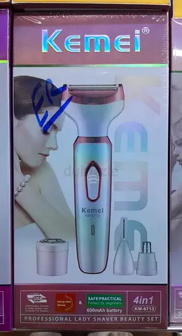 Kemei Professional Lady Shaver Beauty Set - Brand new