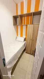 Fully furnished partition room available in Discovery Garden near Al Furjan metro station