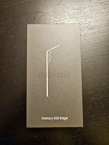 Samsung Galaxy S25 Edge 512GB - Unlocked - Jet Black - Middle East Version - Excellent Condition
