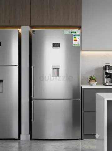 Bosch Series 8 Bottom-Freezer Refrigerator – Water Dispenser | Premium Appliance