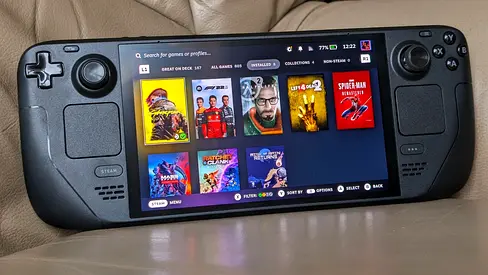 Steam Deck Oled 1 TB Handheld Gaming Console - great Condition