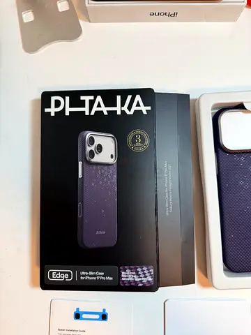 iphone 17 Pro Max - PITAKA Ultra Slim Case - Twilight Violet (Unused box)