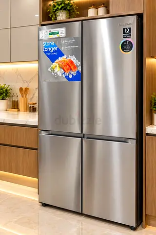 Samsung Stylish Franch 5 Door Side By Side Digital Invtar Latest Version Refrigerator 90cm