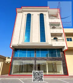 Large Studio Apartment for Annual Rent in Al Rawda 2 Ajman Family Only Building Directly on Sheikh A