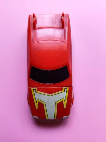 BANDAI 1989 Turbo Ranger Red Turbo Machine Power Dash Japan Vintage Super Sentai