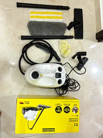 Kärcher SC3 Steam Cleaner with Accessories - Good Working Condition