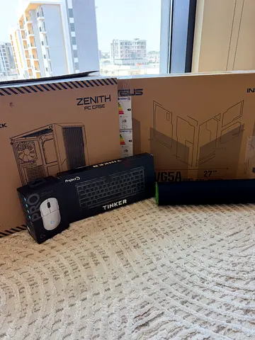 Full Gaming Setup for Sale – Excellent Condition  Selling my complete gaming setup. Everything is in