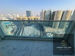 Elegant 2BHK apartment in Al Waha Towers, Ajman, featuring 2 bathrooms, spacious layout, central A/C