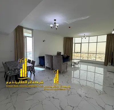 شقة فاخره ثاني ساكن.غرفتين وصالة مع بلكونه و جيم و مسبح.عجمان برج الواحه .مفروشه بالكامل للإيجار الشهري. الايجار يشمل الفواتير والإنترنت وموقف