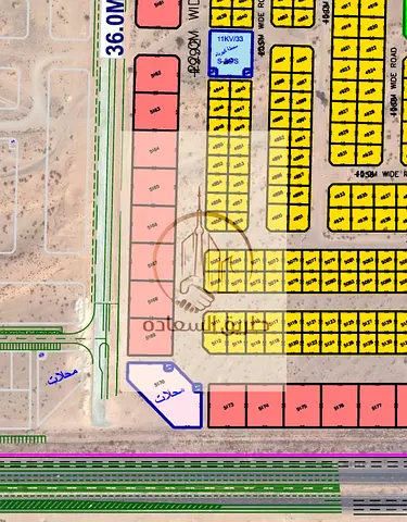 Lowest price: 36m frontage on the street and 22m rear frontage. A great bargain price and an excellent