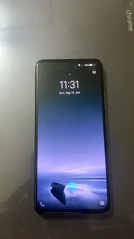 Used Vivo 1919 smartphone with in-display fingerprint - good condition