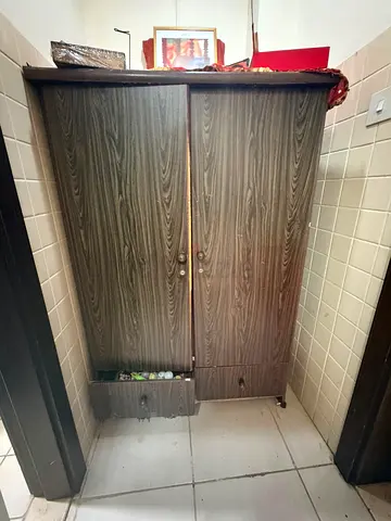 FREE- Two-door wooden cabinet- FREE