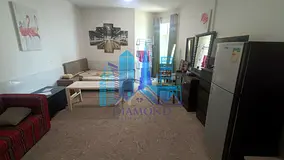 Furnished Studio Apartment for Rent with Parking in Horizon Tower, Ajman