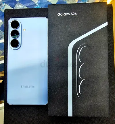 Samsung Galaxy S26 5G 12ram 256gb storage Sky Blue Dual Sim with box for Sale