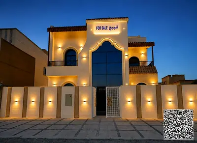 مساحة أرض 3,229 قدم² | بناء 3,918 قدم² | 4 غرف ماستر