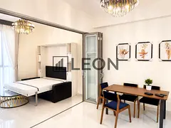 Convertible 1BR–2BR | Fully Furnished | Skyline & Miracle Garden View