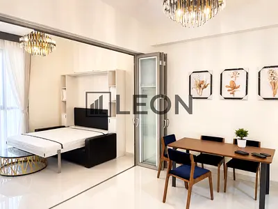 Convertible 1BR–2BR | Fully Furnished | Skyline & Miracle Garden View