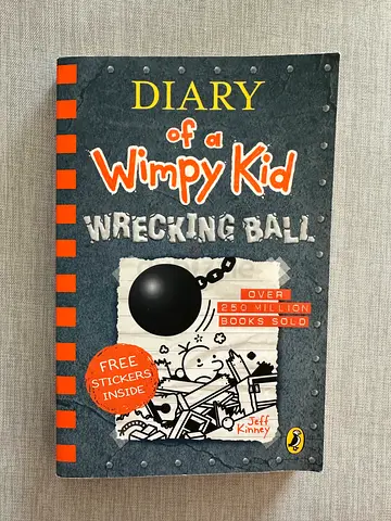 Diary of a Wimpy Kid book - Wrecking Ball