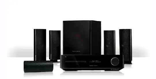 Harman Kardon BDS 5 SO 5.1 Home Theater System + HKTS Speakers & Subwoofer