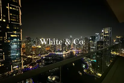 High Floor | Full Marina View | Maids room