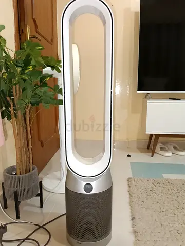 Dyson-style bladeless tower fan with HEPA air purifier - good condition