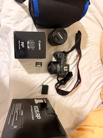 Canon EOS RP Full Frame + RF 24-105mm + RF 50mm F1.8 – Like New