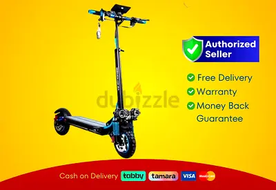 Wind Horse Electric Scooter 1200W 25-40KM Range 50KM Speed, H5 | New | Warranty | FREE Delivery