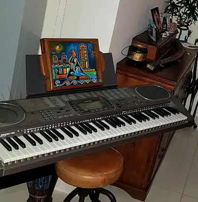 Electronic keyboard, Piano Casio LK-80 in perfect condition