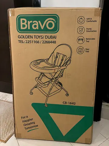 Bravo CB-1642 Baby High Chair - New in Box