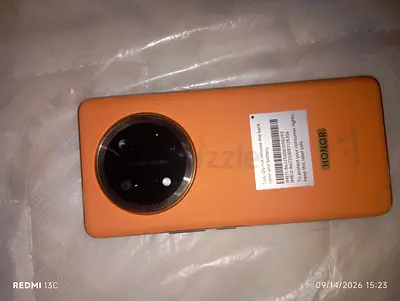 Honor Magic4 Lite (orange leather back) - good condition