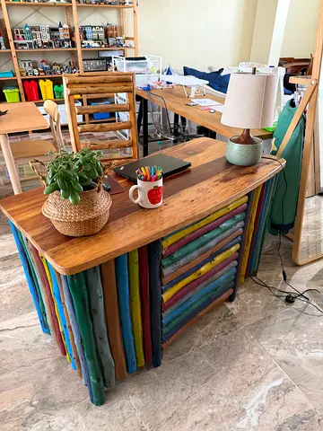 Solid Wood Desk