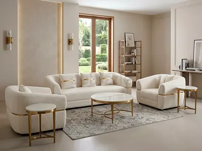 Danube Home 5 seater Used Sofa set is for sale