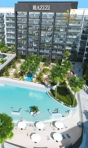 Furnished 1BR Apartment | Azizi Beach Oasis 2 | Pool & Park Views