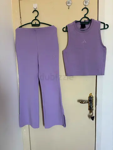 Adidas Lavender Sportswear Set