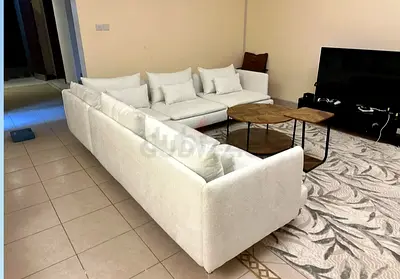 In Excellent condition IKEA Sodhremn Corner L Shape Sofa Beige